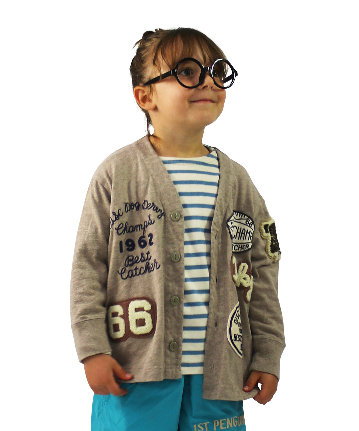 Striped Cotton Jersey Boatneck L/S Tee