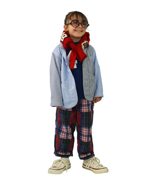 Double Cloth Patchwork Pants