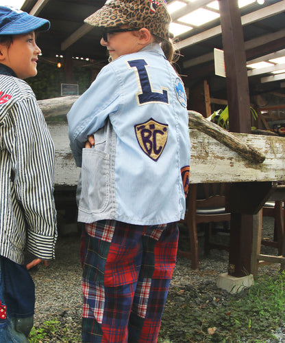 Double Cloth Patchwork Pants