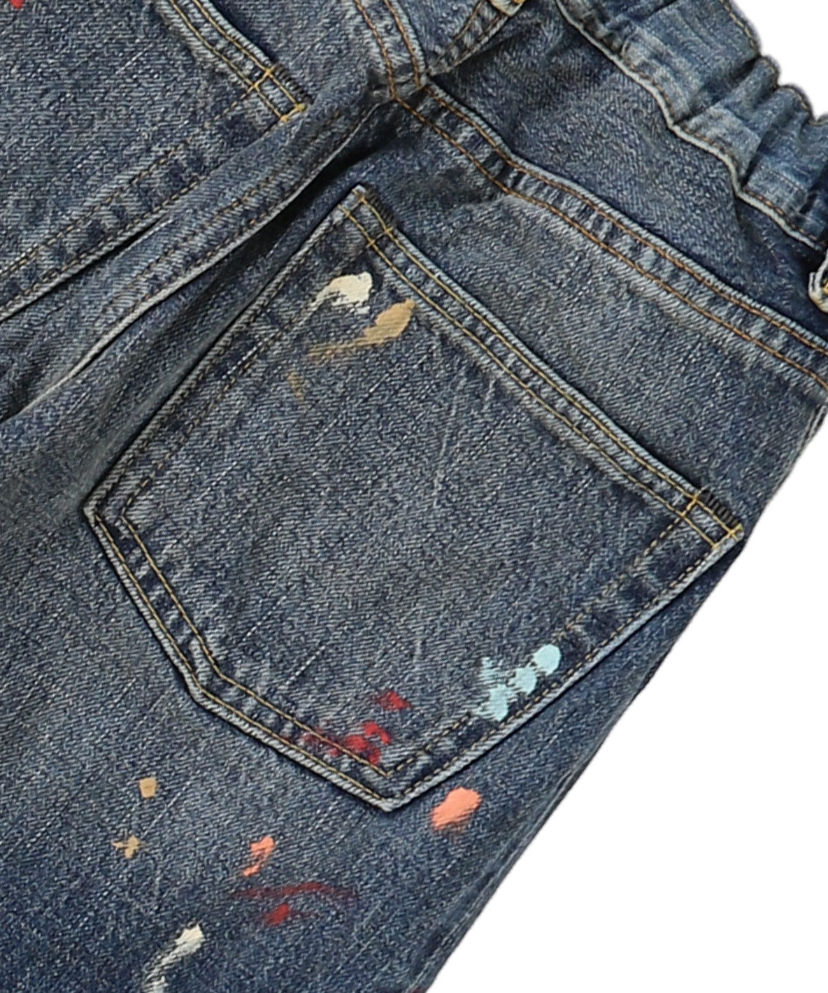 Airy Denim Ink 5P Long Pants