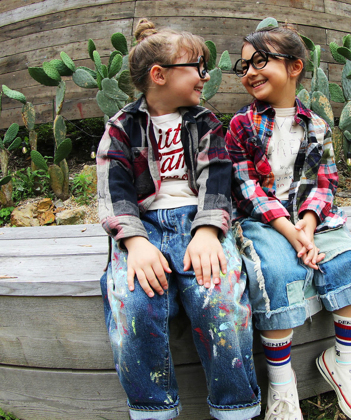 Airy Denim Ink 5P Long Pants