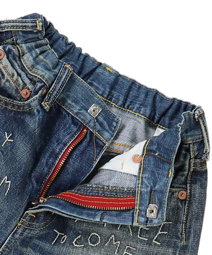 12oz HOME MADE Denim Embroidered Long Pants