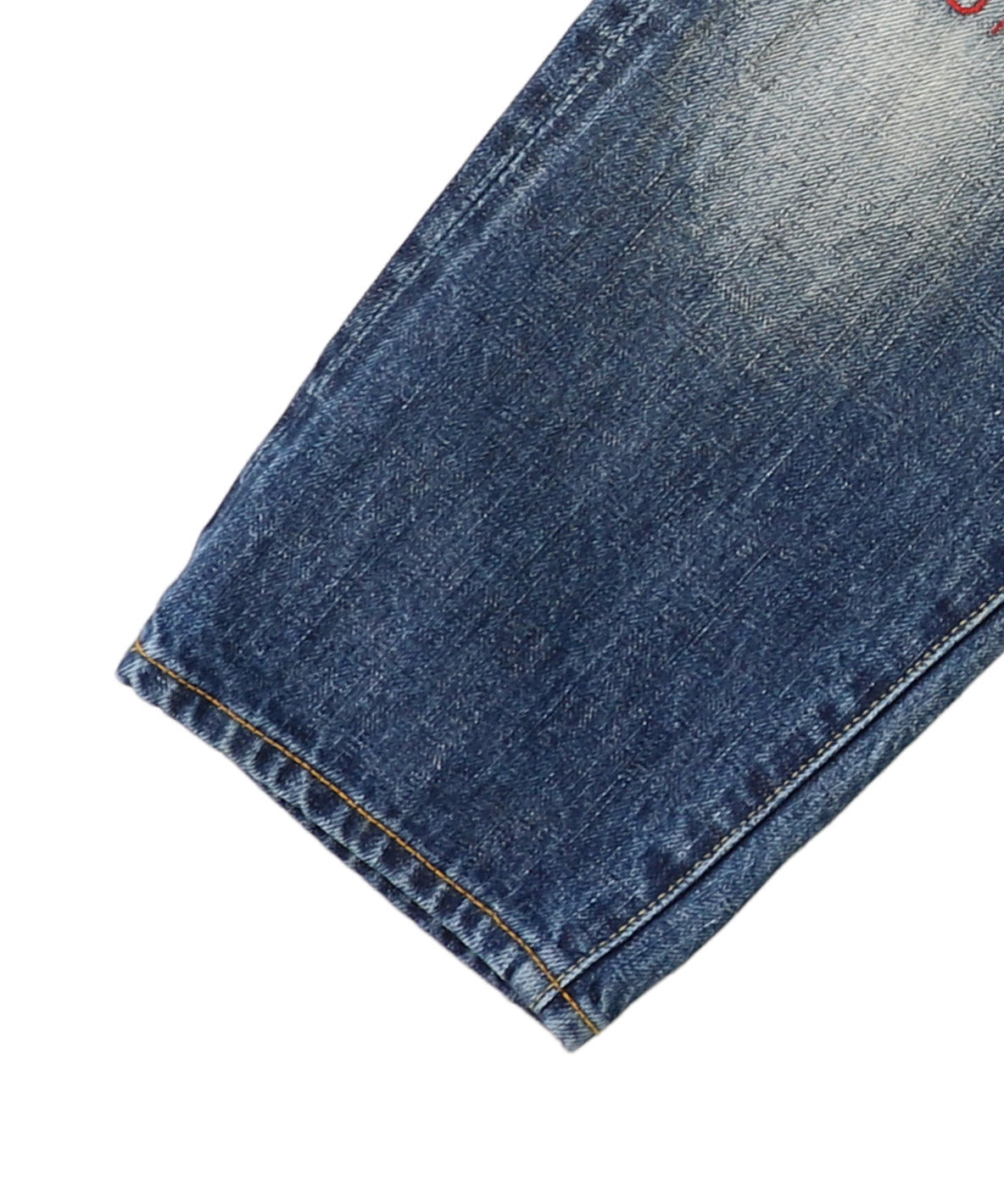 12oz HOME MADE Denim Embroidered Long Pants