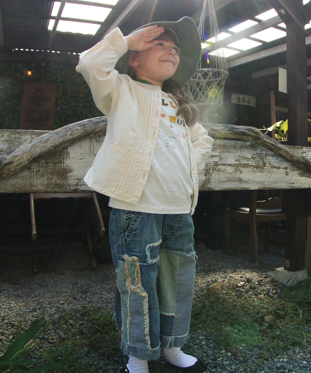 DENIM DUNGAREE – TRICO FIELD