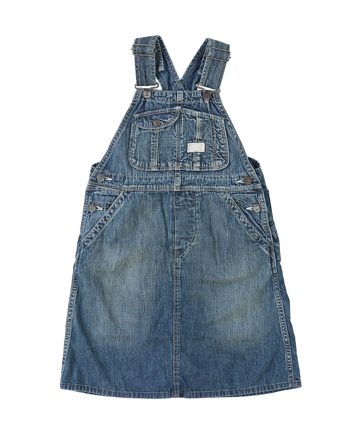 8oz Denim Jumper Skirt