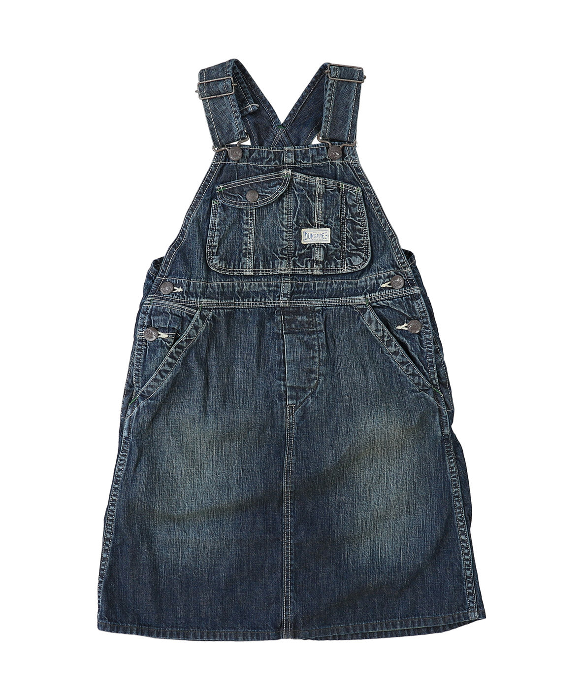 8oz Denim Jumper Skirt
