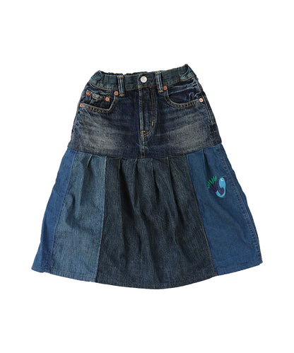 12oz HOME MADE Denim Remake Skirt