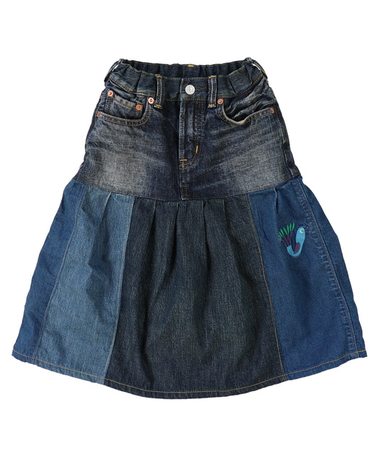 12oz HOME MADE Denim Remake Skirt