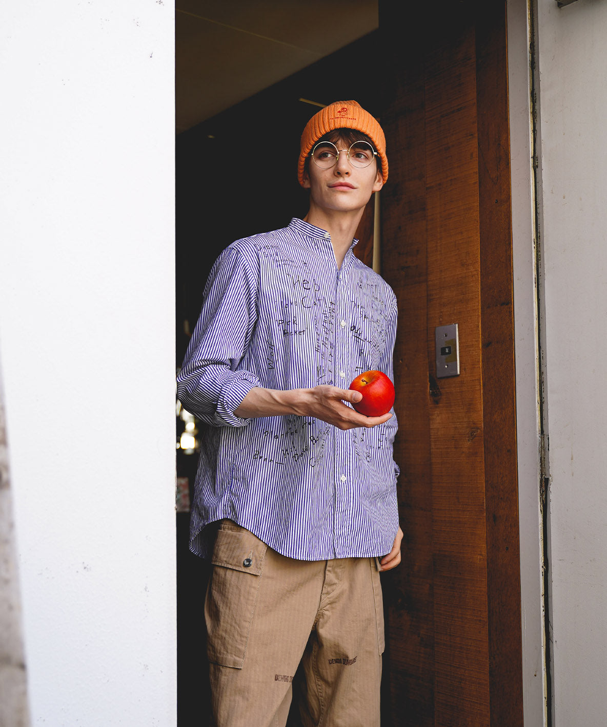 London Striped Scribble Shirt