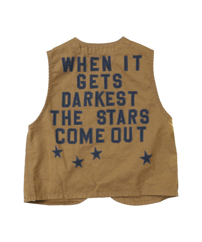 Twill Star Vest