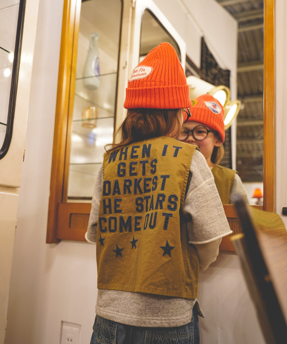 Twill Star Vest