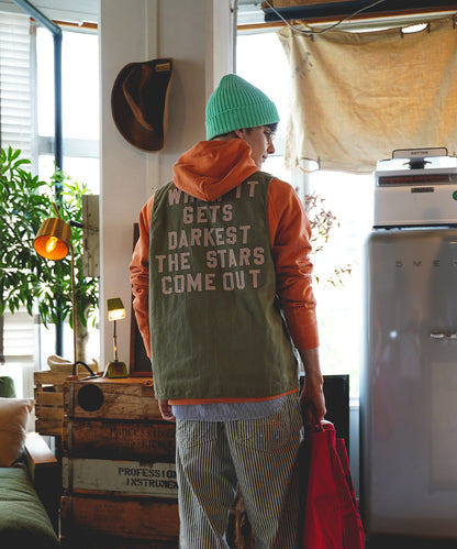 Twill Star Vest