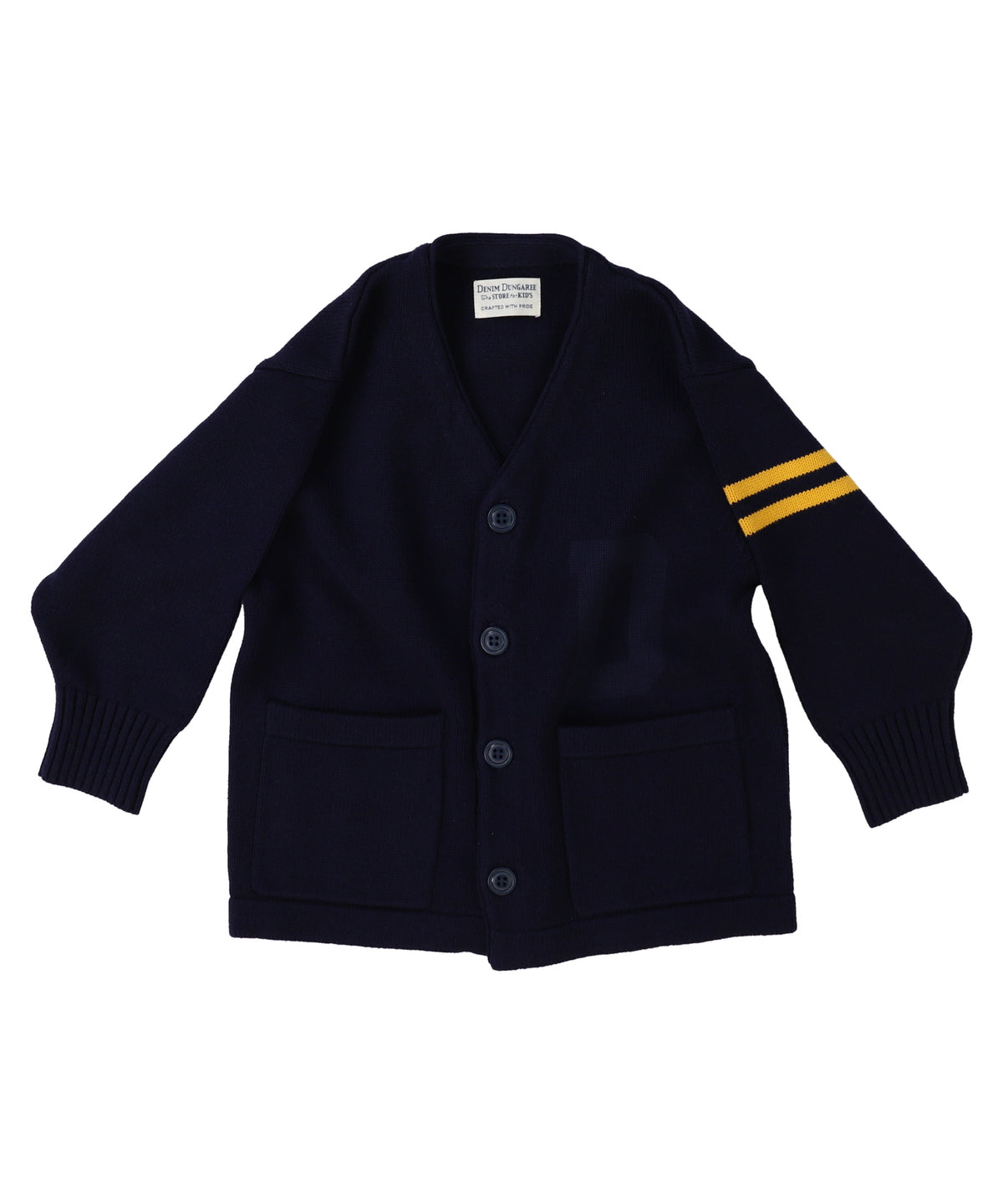 Cotton Lettered Cardigan