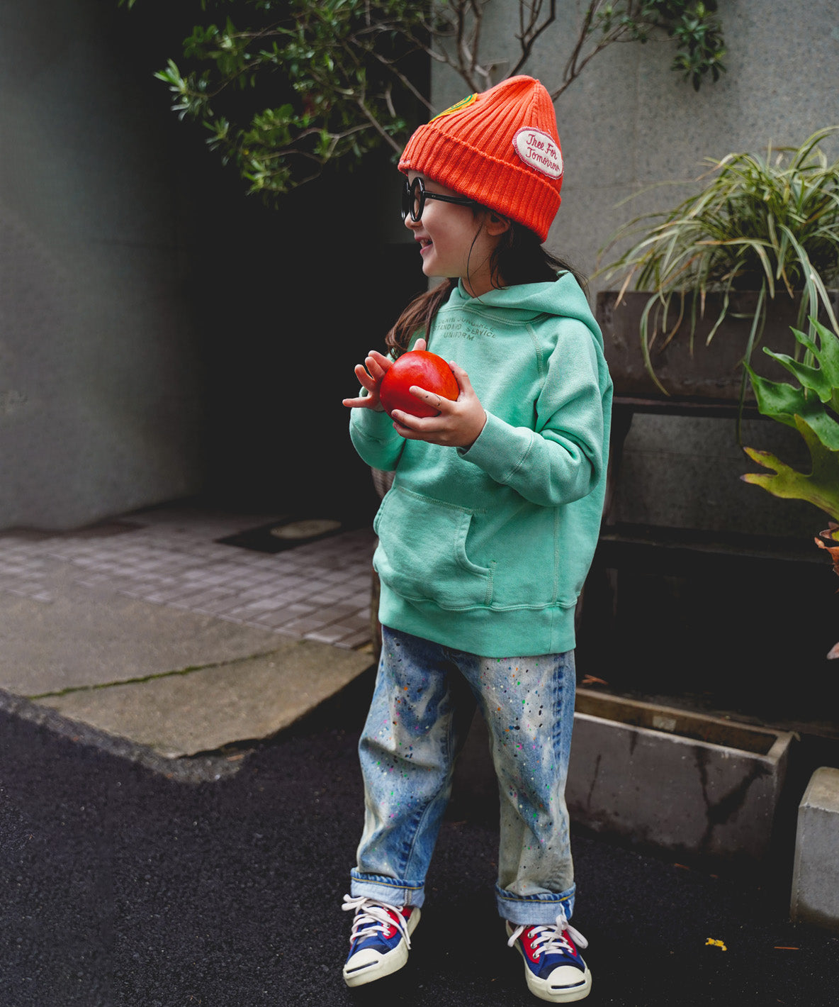 Vintage Loopback Simple Hoodie