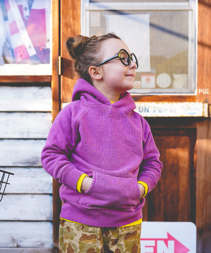Vintage Loopback Simple Hoodie