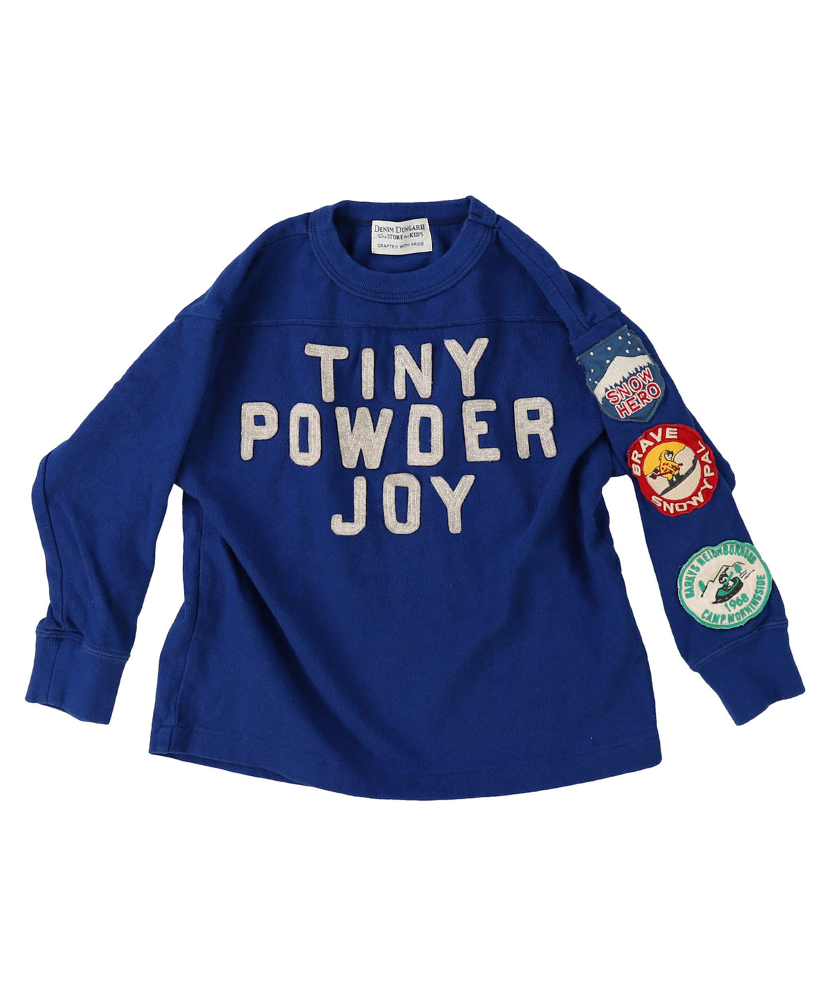 Vintage Cotton Jersey Patch L/S Tee