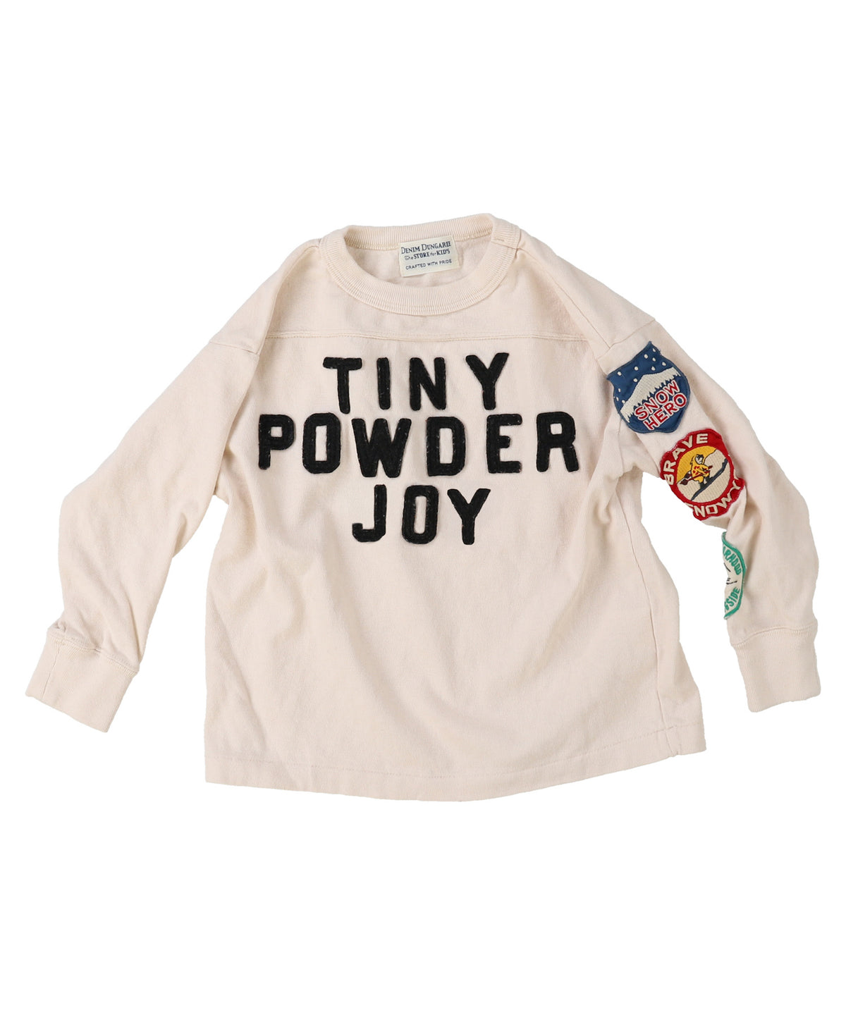 Vintage Cotton Jersey Patch L/S Tee
