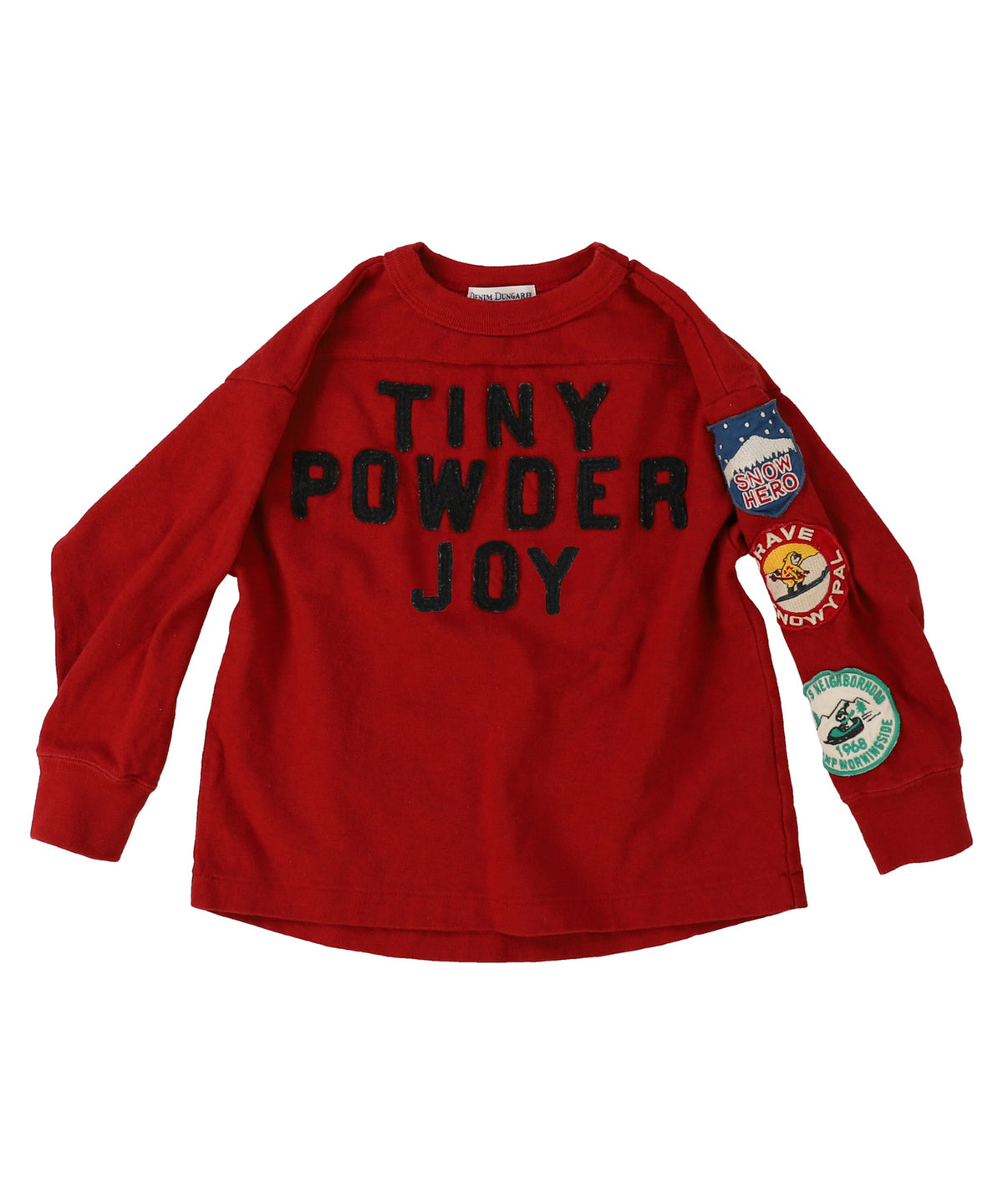 Vintage Cotton Jersey Patch L/S Tee