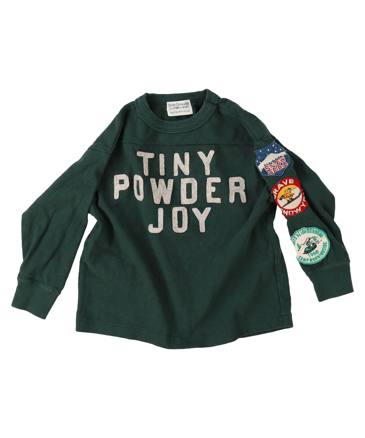 Vintage Cotton Jersey Patch L/S Tee