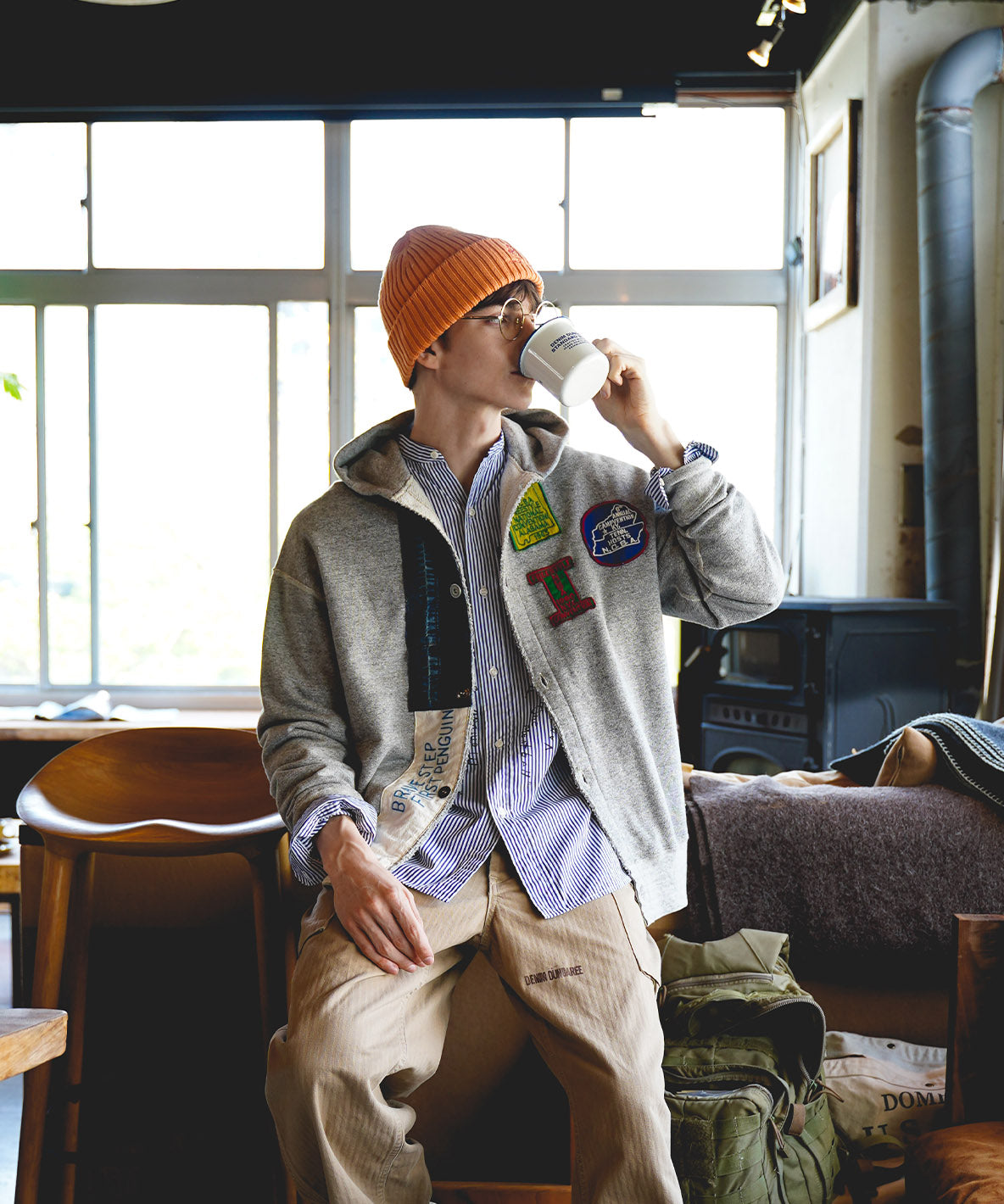 Vintage Loopback Remake Hoodie