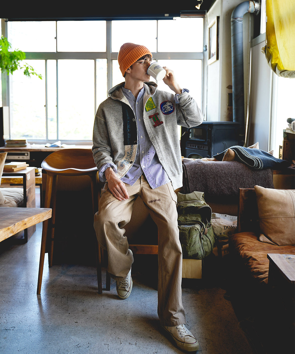 Vintage Loopback Remake Hoodie