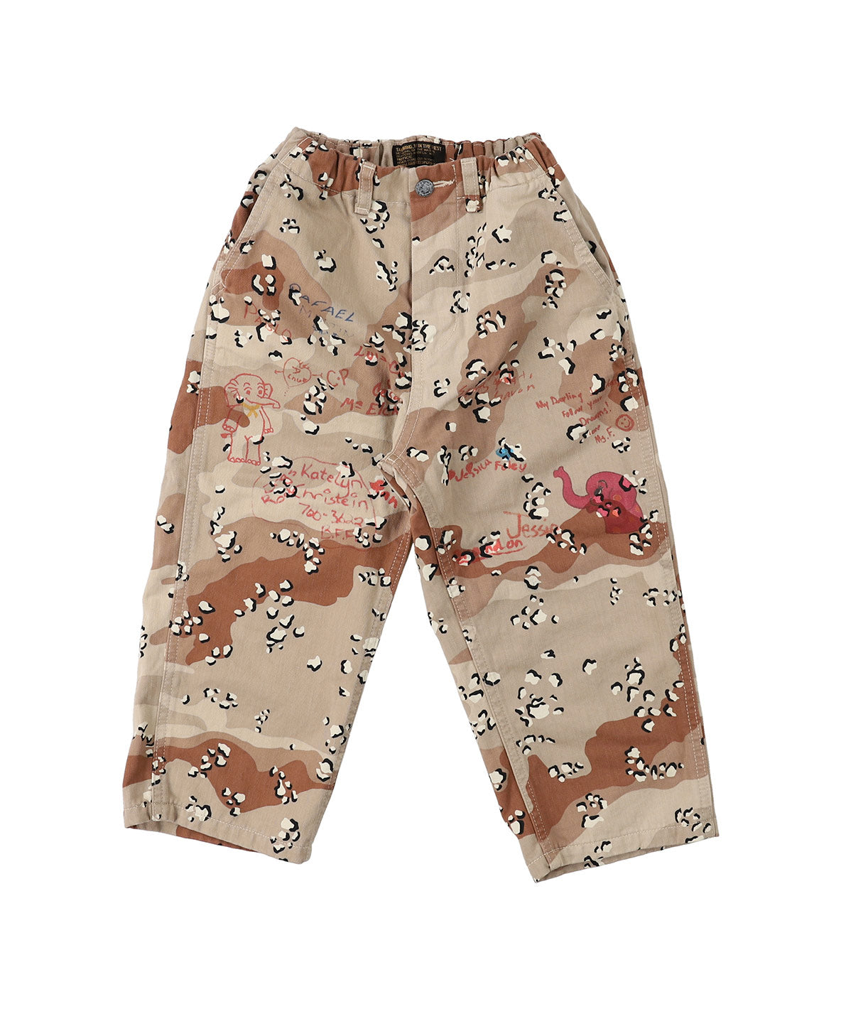 Desert Camouflage Scribble Pants
