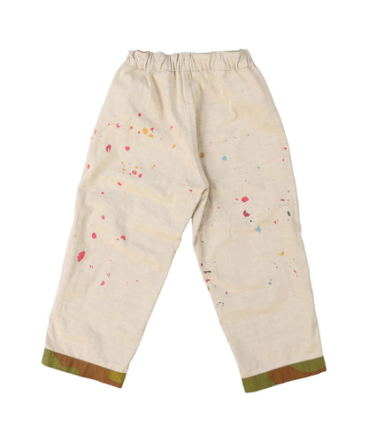 Back Satin Camouflage Reversible Pants