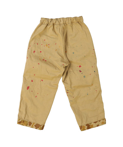 Back Satin Camouflage Reversible Pants