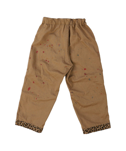 Back Satin Camouflage Reversible Pants