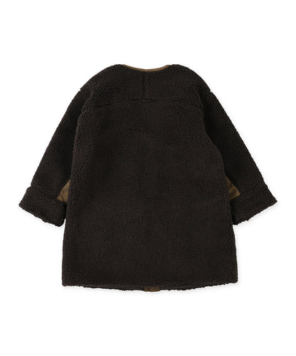 Heat Warm Sheep Boa Reversible Coat
