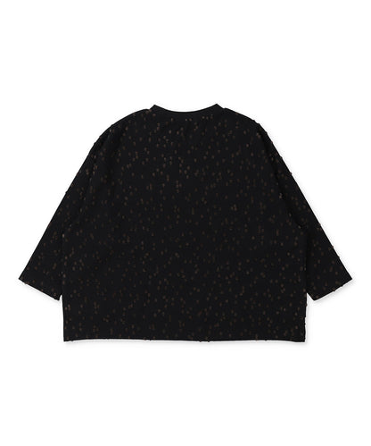 Velore-cut Small Dot Jaqcurad Wide TEE