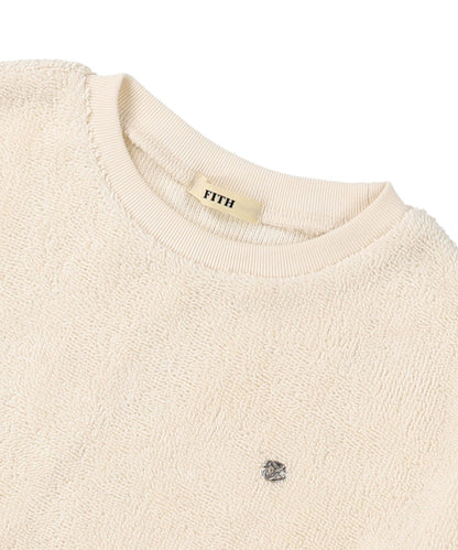 Pile and Fleece Switching Sweatshirt