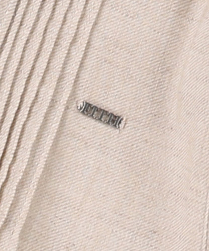 Cotton Modal Wool Linen Knee-length Dress
