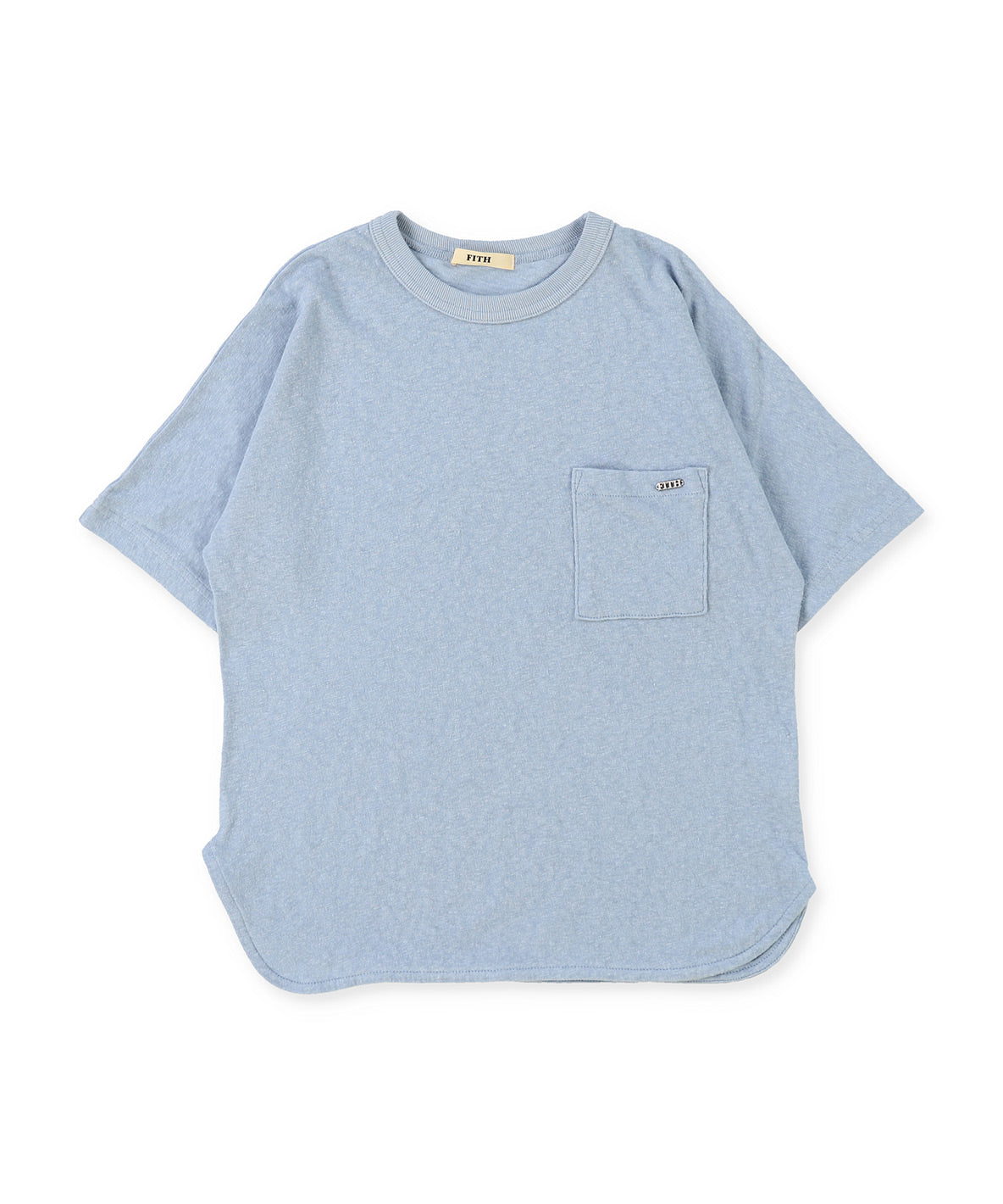 Recycled Cotton Jersey Pocket T-shirt