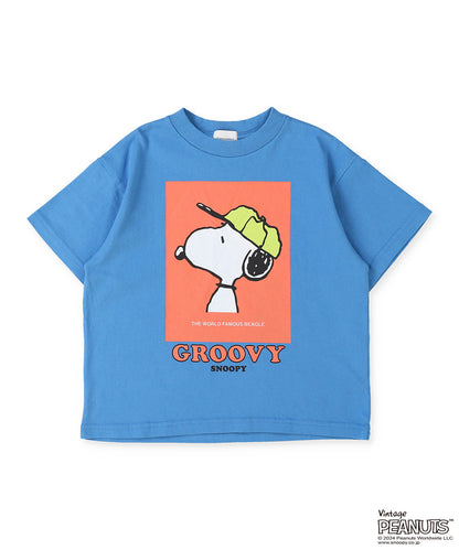 Cotton Jersey SNOOPY BASEBALL TEE