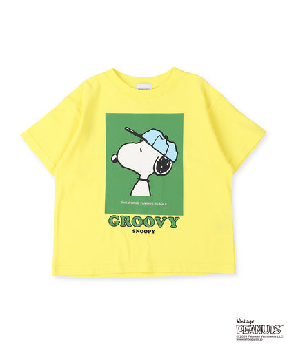 Cotton Jersey SNOOPY BASEBALL TEE