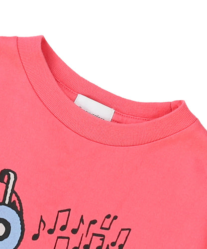 Cotton Jersey SNOOPY ROLLER SKATE TEE