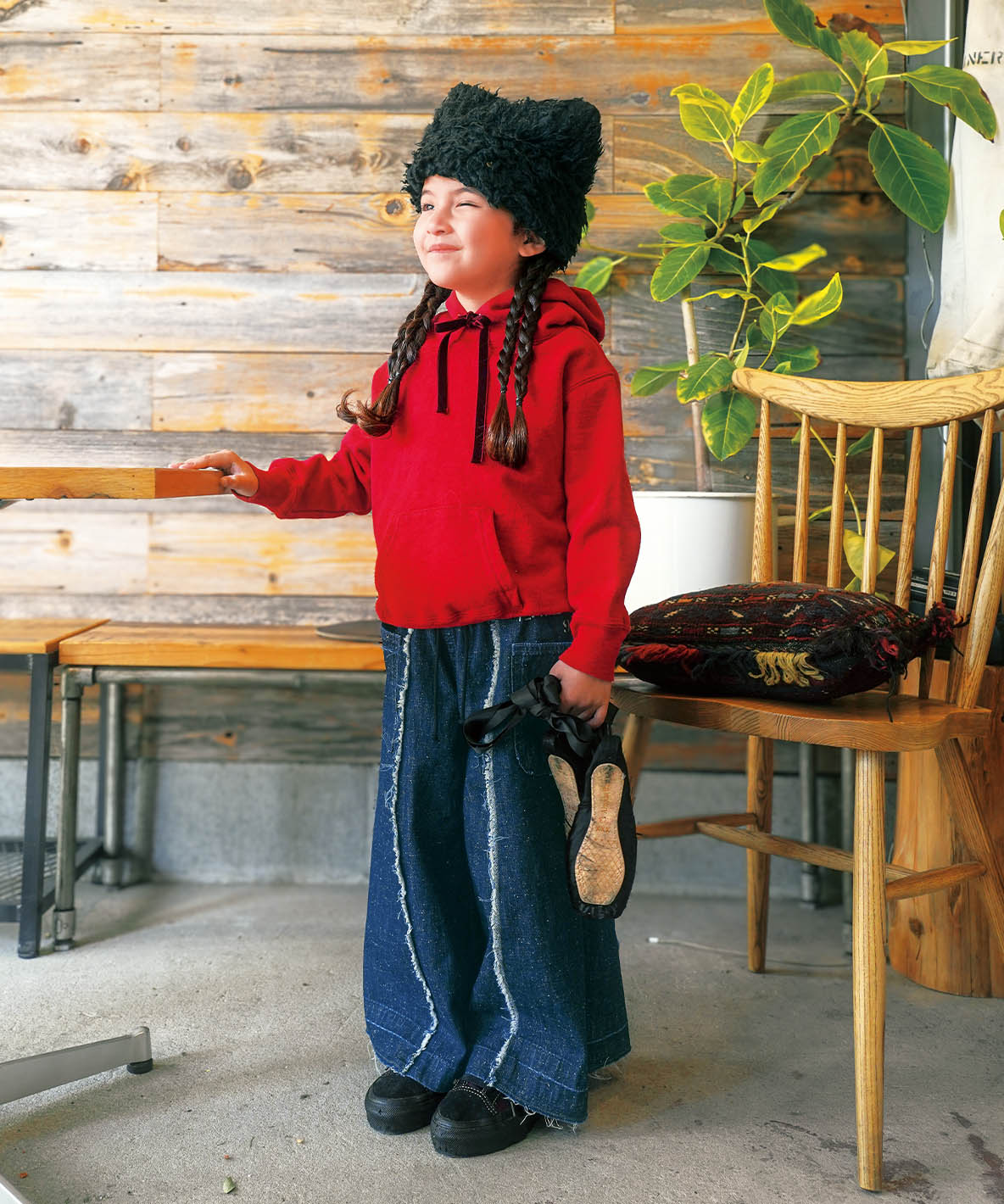 8oz Denim Remake Wide Pants