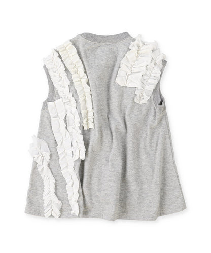 Vintage Frilly Sleeveless Tee
