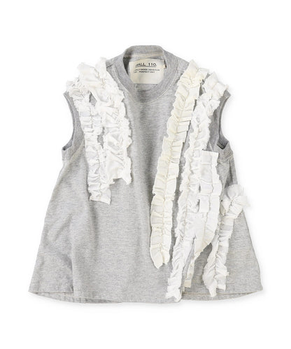 Vintage Frilly Sleeveless Tee