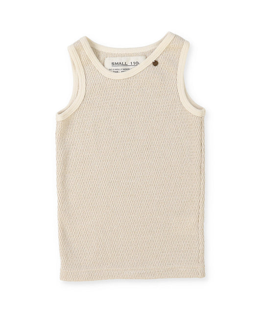 Glitter Waffle Tank-top