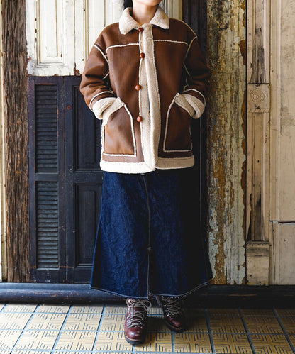Fake Mouton Coat