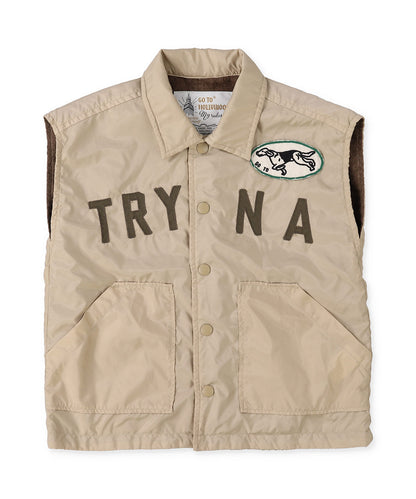 Taffeta Coach Vest