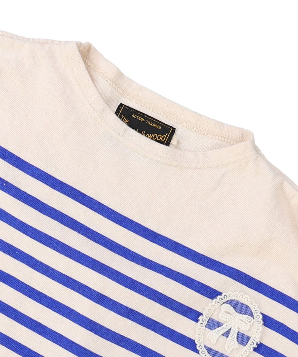 Lacy Striped L/S Tee