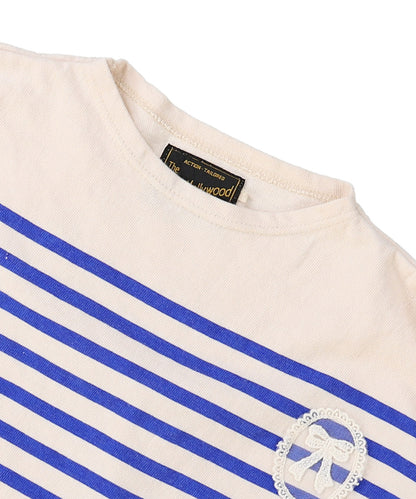 Lacy Striped L/S Tee