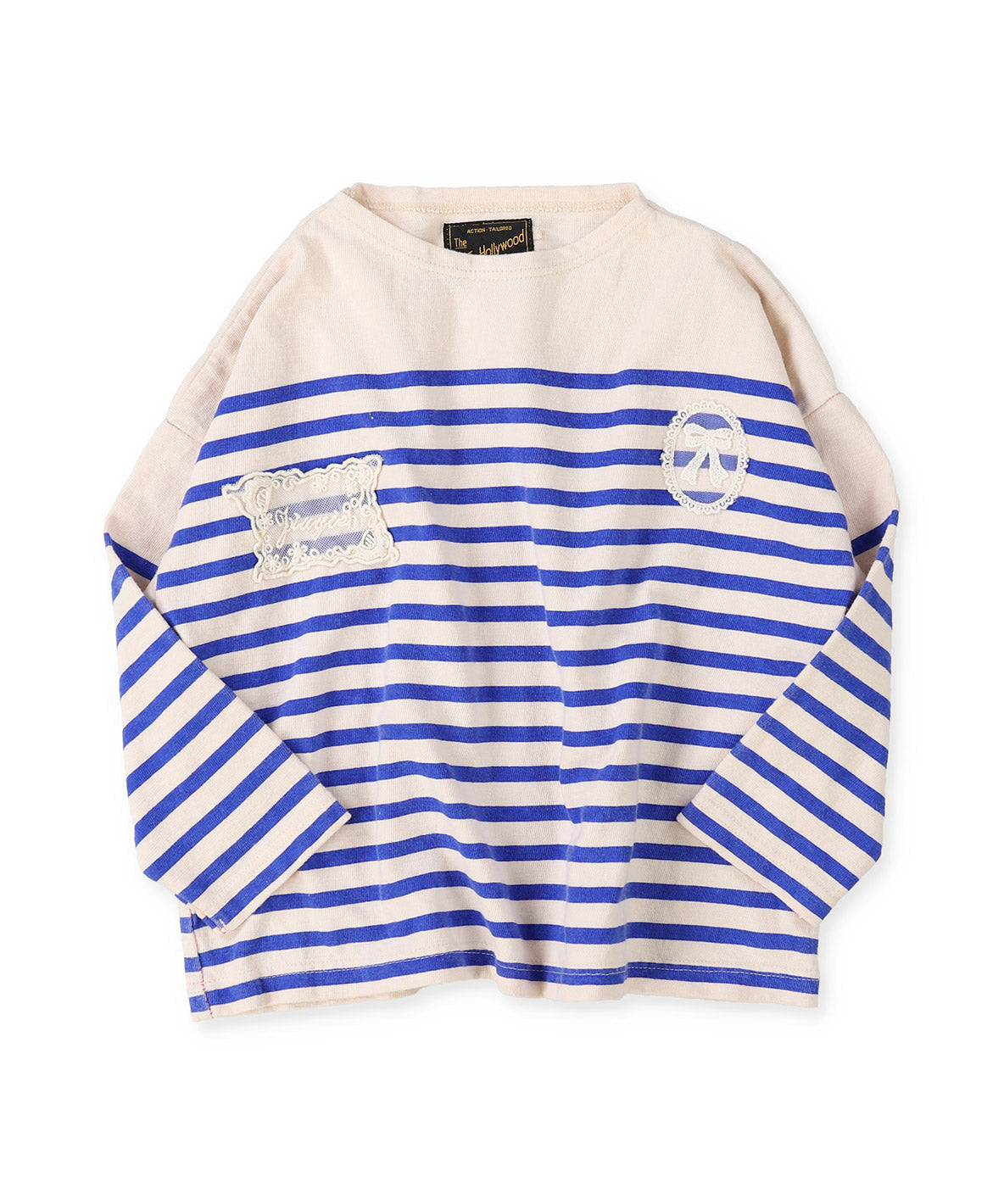 Lacy Striped L/S Tee