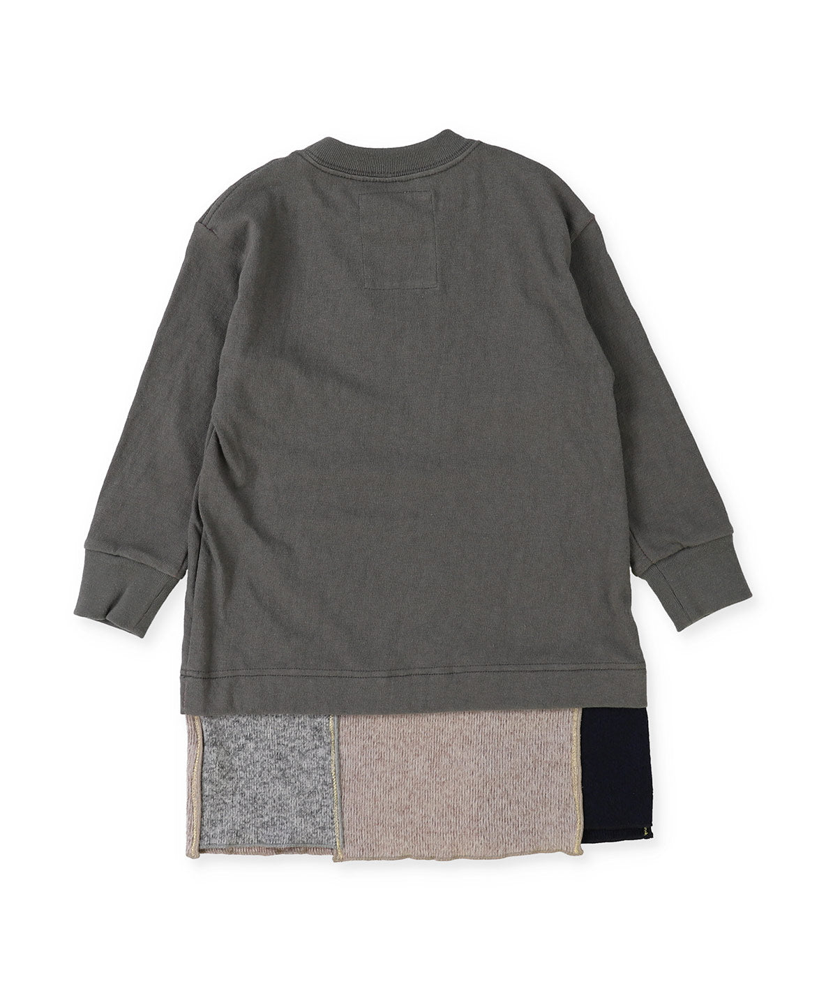 Knit-docking L/S Mini Dress