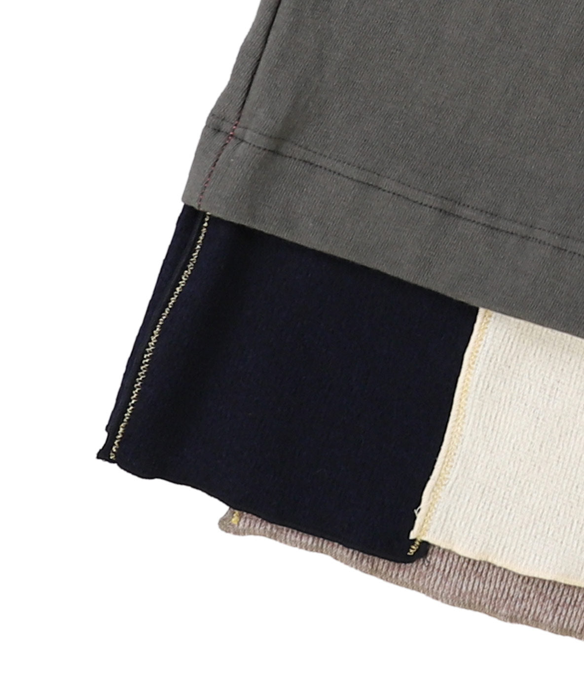 Knit-docking L/S Mini Dress