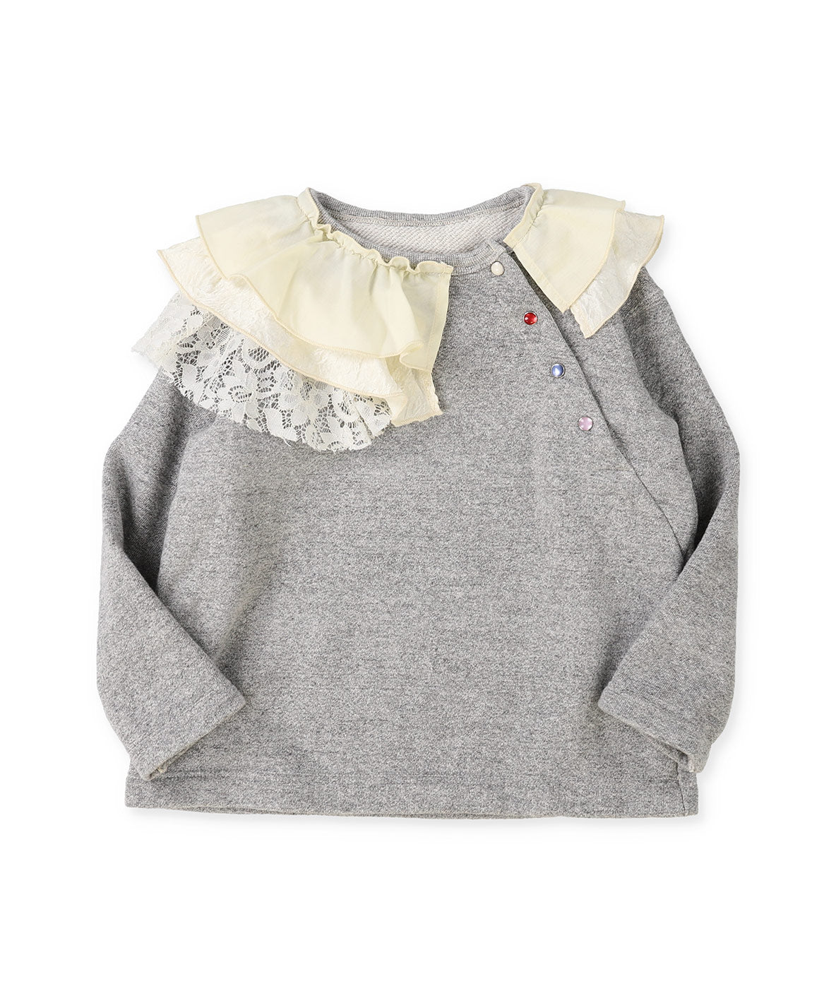 Vintage Fleece Assymetry Sweatshirt