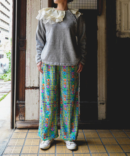 Vintage Fleece Assymetry Sweatshirt